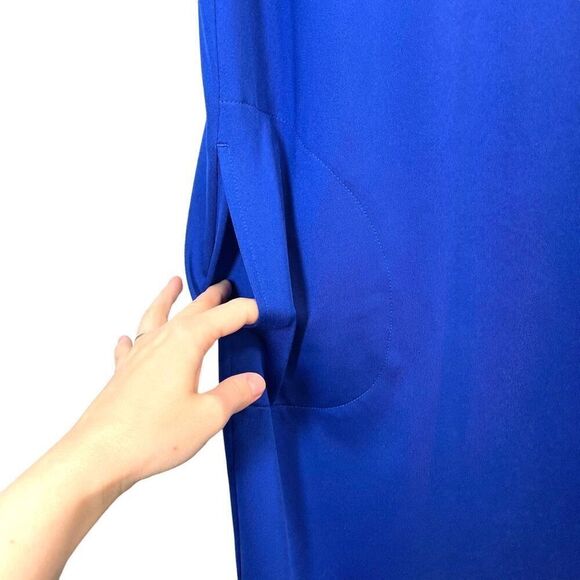 Chicos ZENERGY GOLF Striped Colorblock Dress Size 1 M Medium - Picture 4 of 8